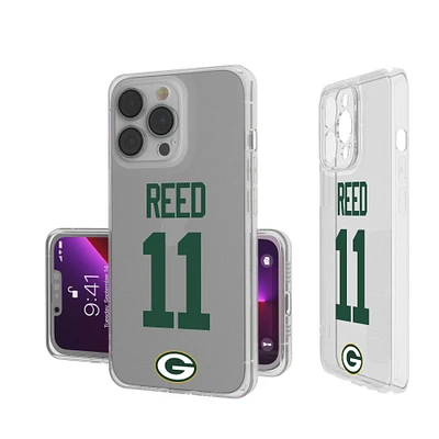 Keyscaper Jayden Reed Green Bay Packers iPhone Clear Case