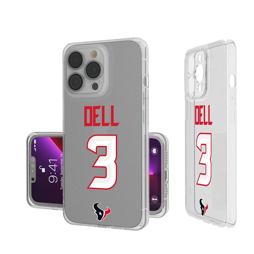 Keyscaper Tank Dell Houston Texans iPhone Clear Case
