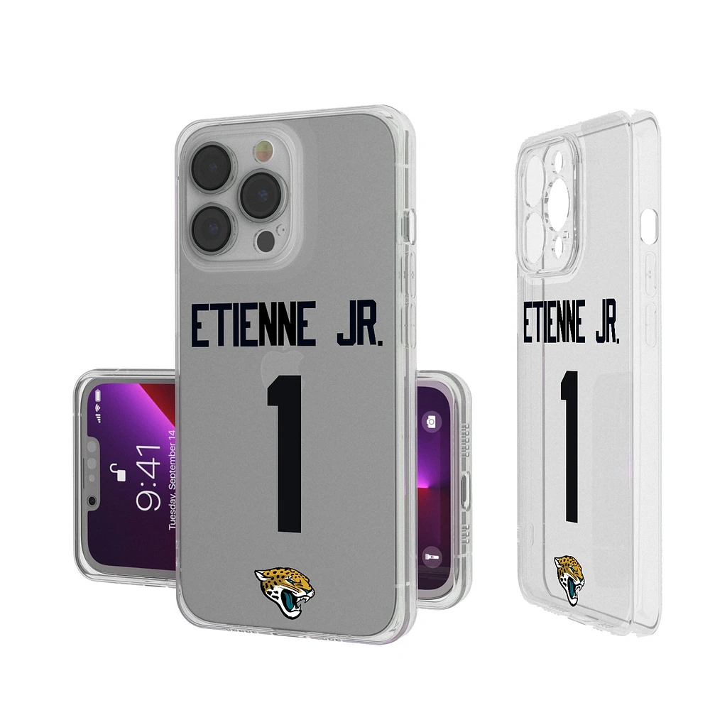 Keyscaper Travis Etienne Jacksonville Jaguars iPhone Clear Case