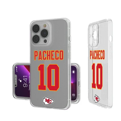 Keyscaper Isiah Pacheco Kansas City Chiefs iPhone Clear Case