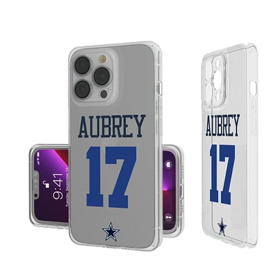 Keyscaper Brandon Aubrey Dallas Cowboys iPhone Clear Case