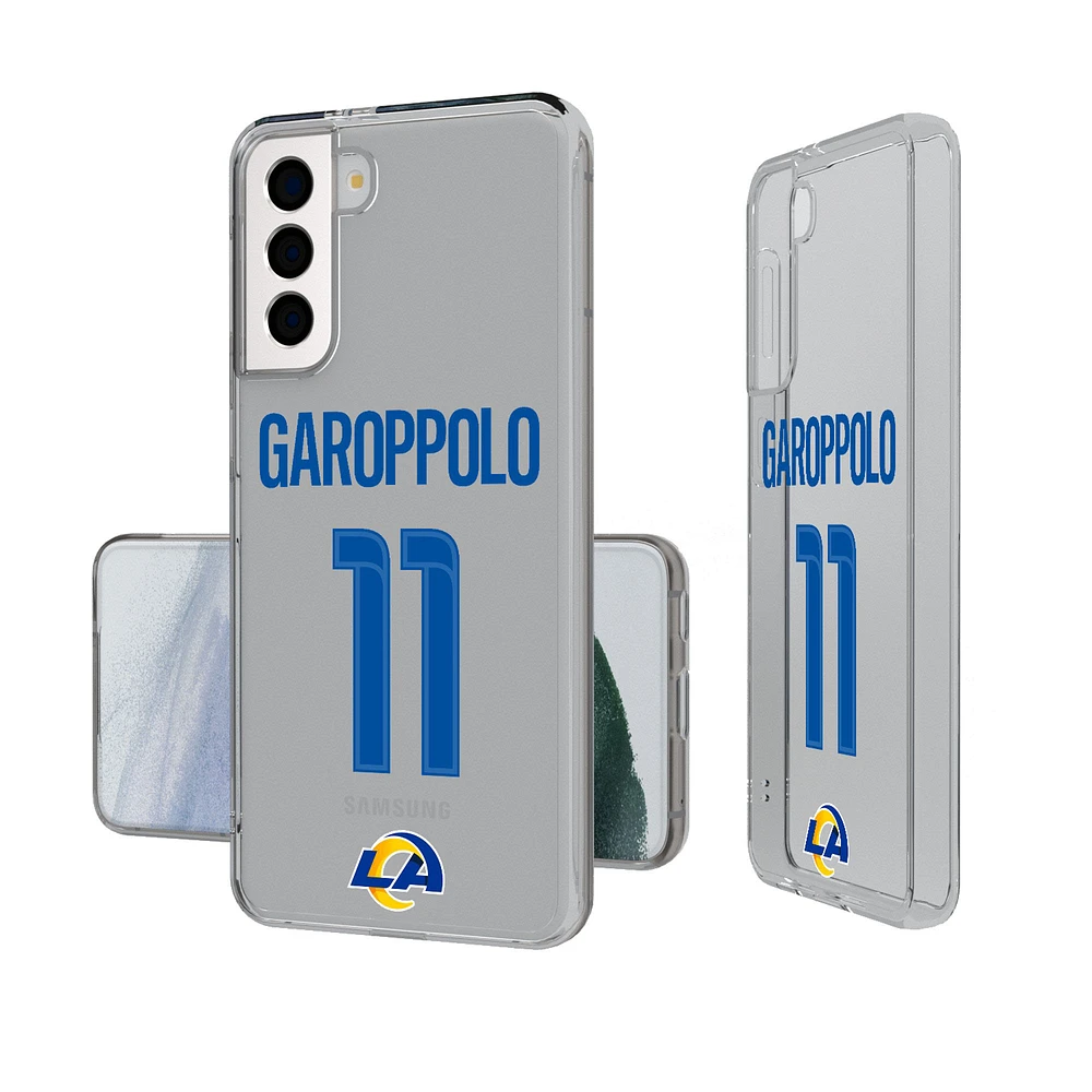 Keyscaper Jimmy Garoppolo Los Angeles Rams Galaxy Clear Case