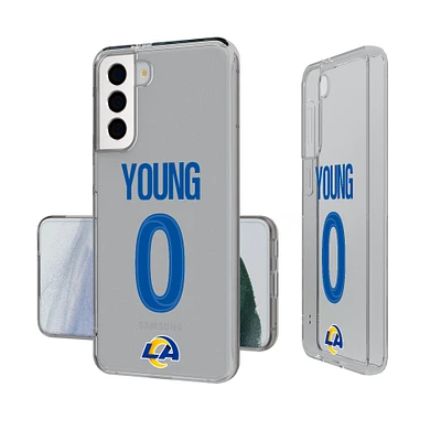 Keyscaper Byron Young Los Angeles Rams Galaxy Clear Case