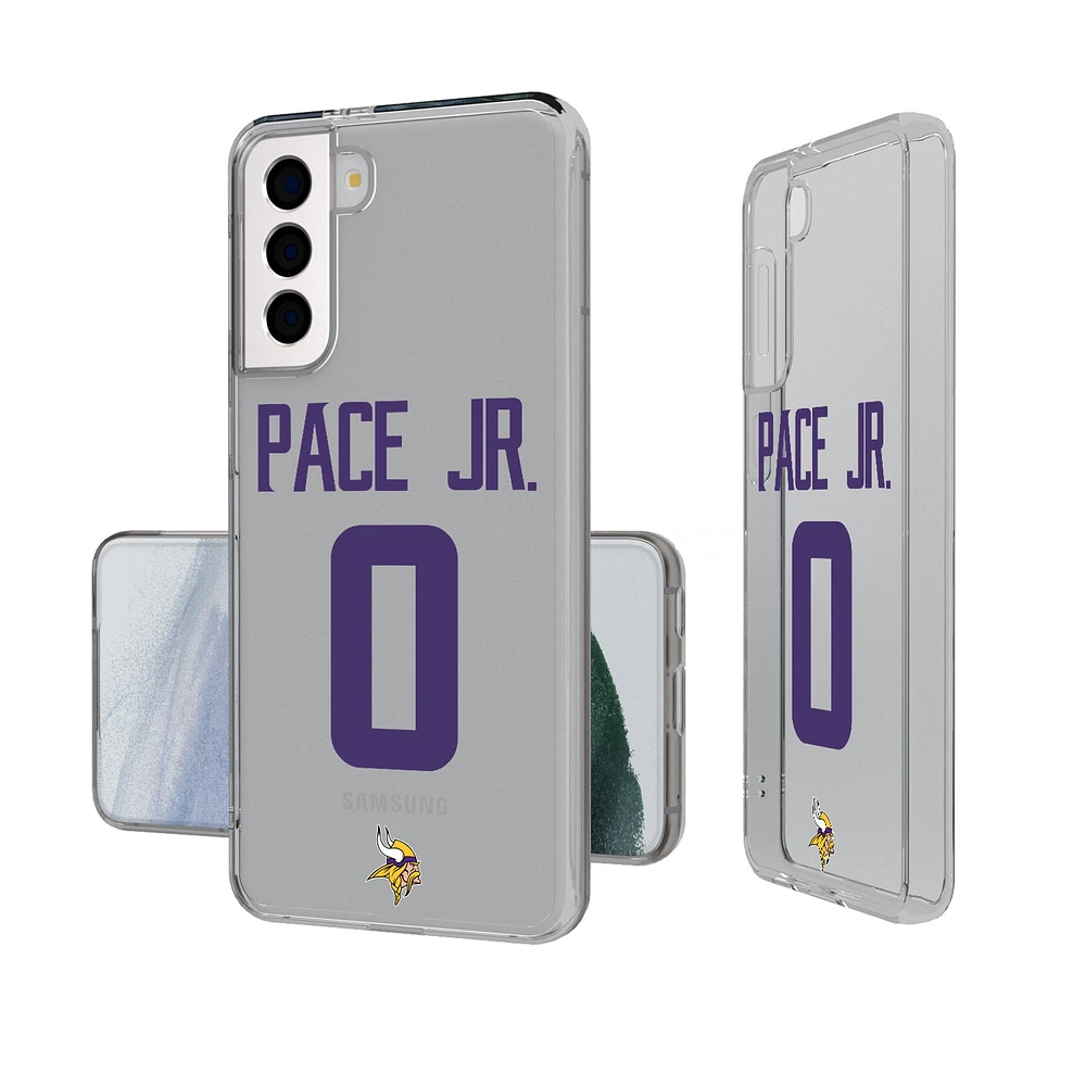 Keyscaper Ivan Pace Jr Minnesota Vikings Galaxy Clear Case