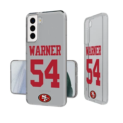 Keyscaper Fred Warner San Francisco 49ers Galaxy Clear Case