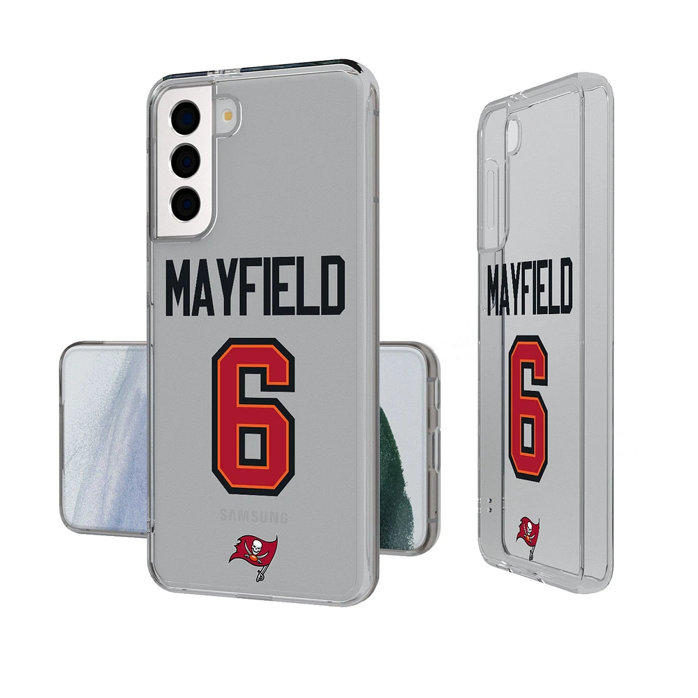 Keyscaper Baker Mayfield Tampa Bay Buccaneers Galaxy Clear Case