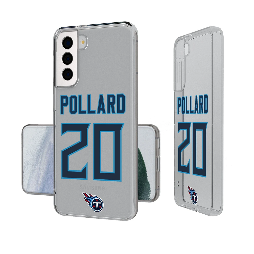 Keyscaper Tony Pollard Tennessee Titans Galaxy Clear Case