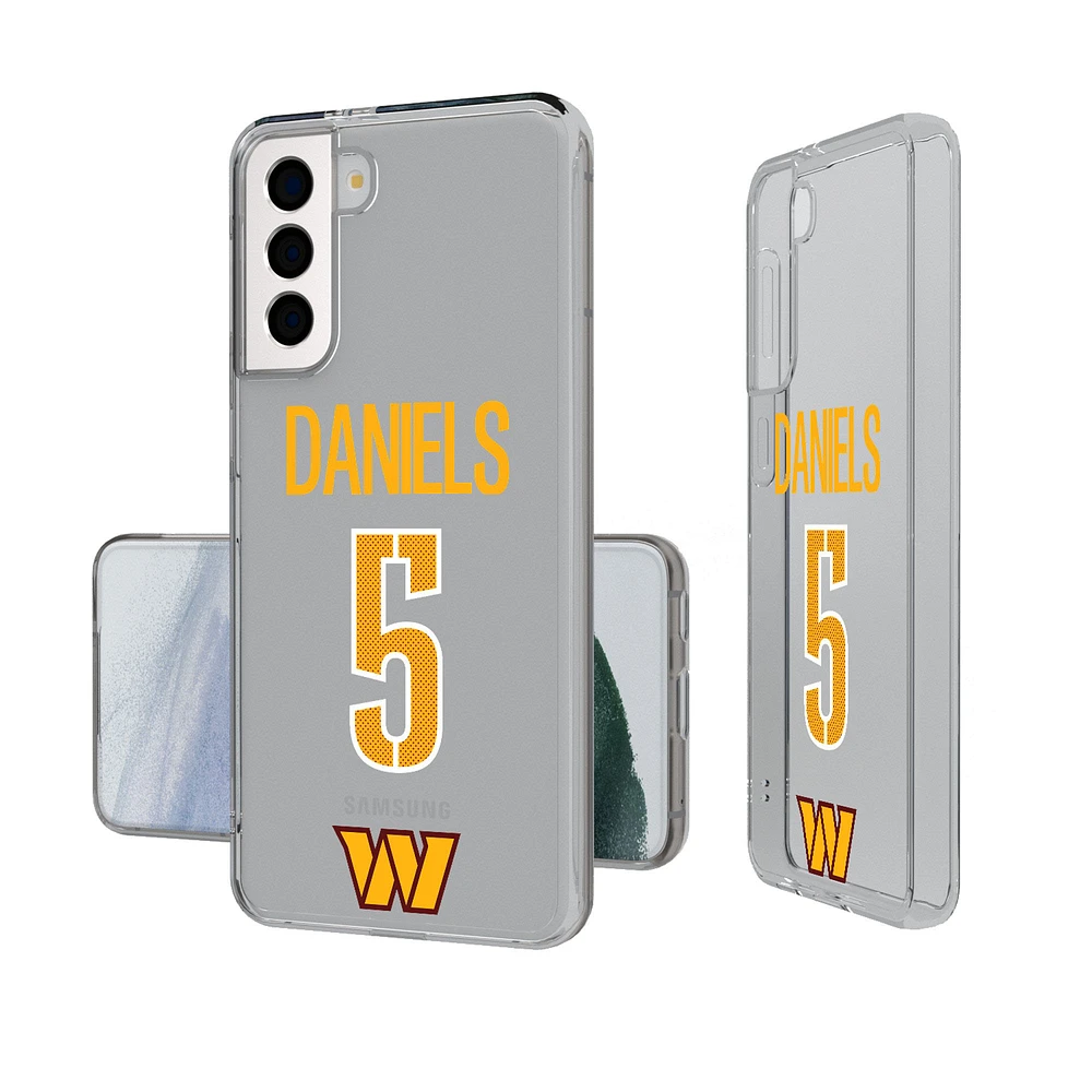 Keyscaper Jayden Daniels Washington Commanders Galaxy Clear Case