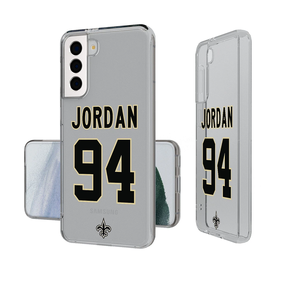 Keyscaper Cameron Jordan New Orleans Saints Galaxy Clear Case