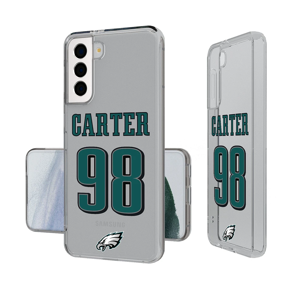 Keyscaper Jalen Carter Philadelphia Eagles Galaxy Clear Case