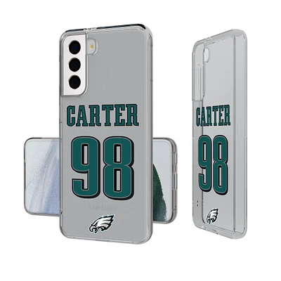 Keyscaper Jalen Carter Philadelphia Eagles Galaxy Clear Case