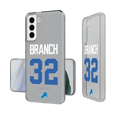 Keyscaper Brian Branch Detroit Lions Galaxy Clear Case