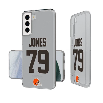 Keyscaper Dawand Jones Cleveland Browns Galaxy Clear Case