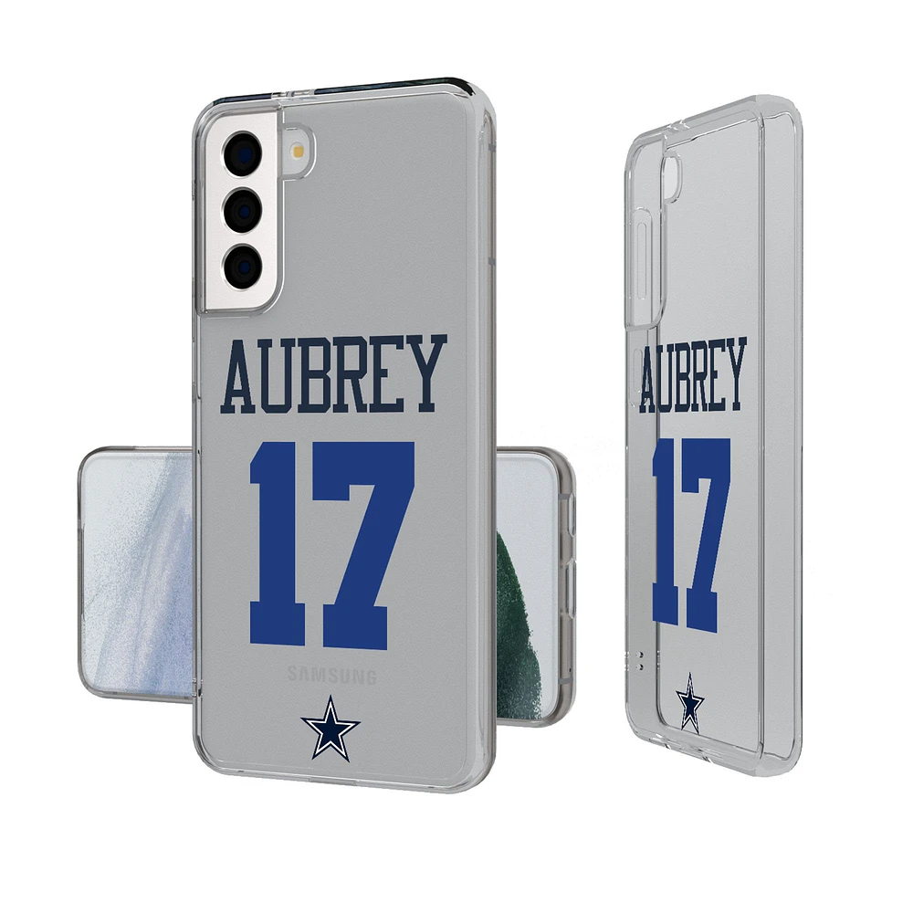Keyscaper Brandon Aubrey Dallas Cowboys Galaxy Clear Case