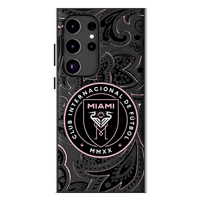 Keyscaper Black Inter Miami CF Galaxy Magnetic Bump Case