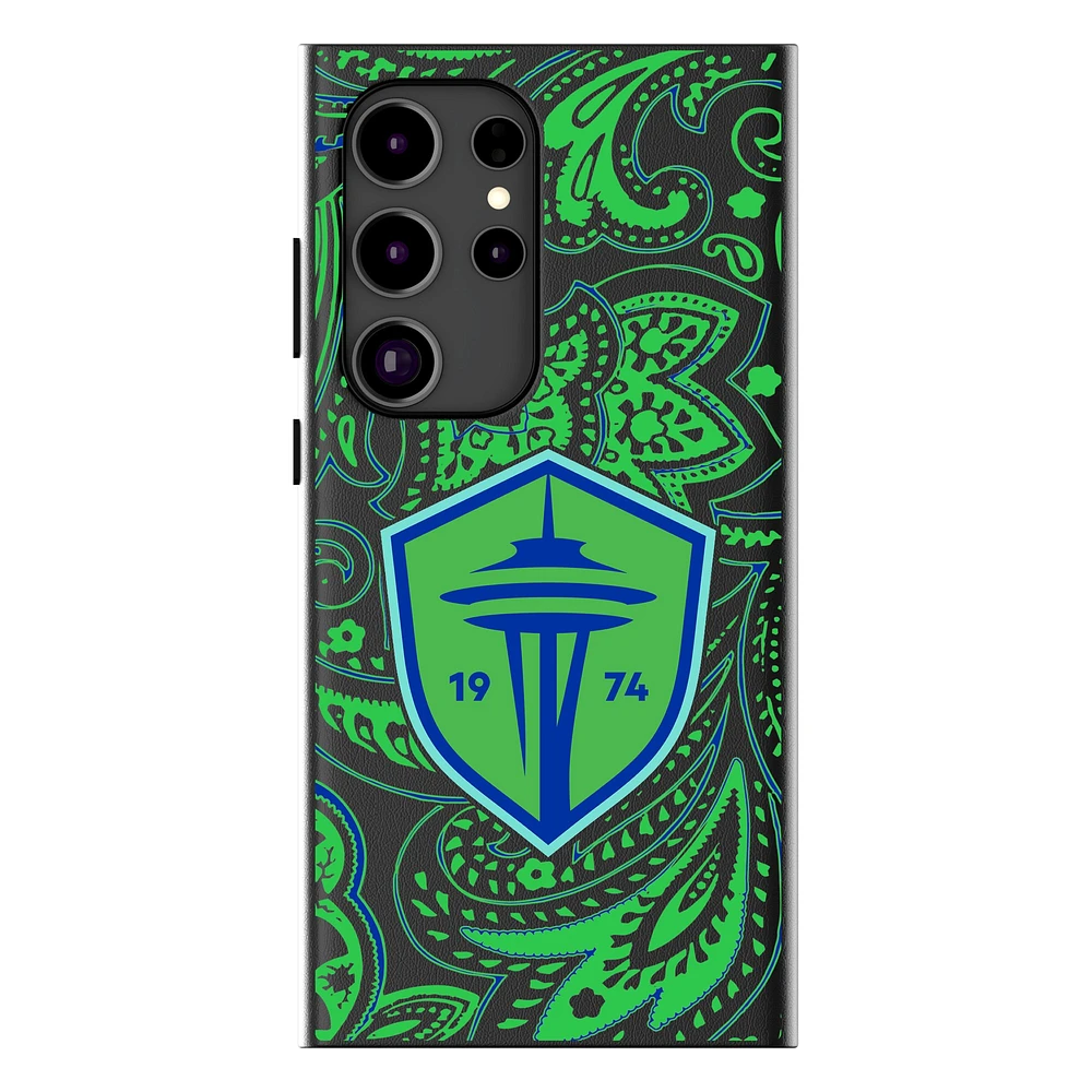 Keyscaper Black Seattle Sounders FC Galaxy Magnetic Bump Case