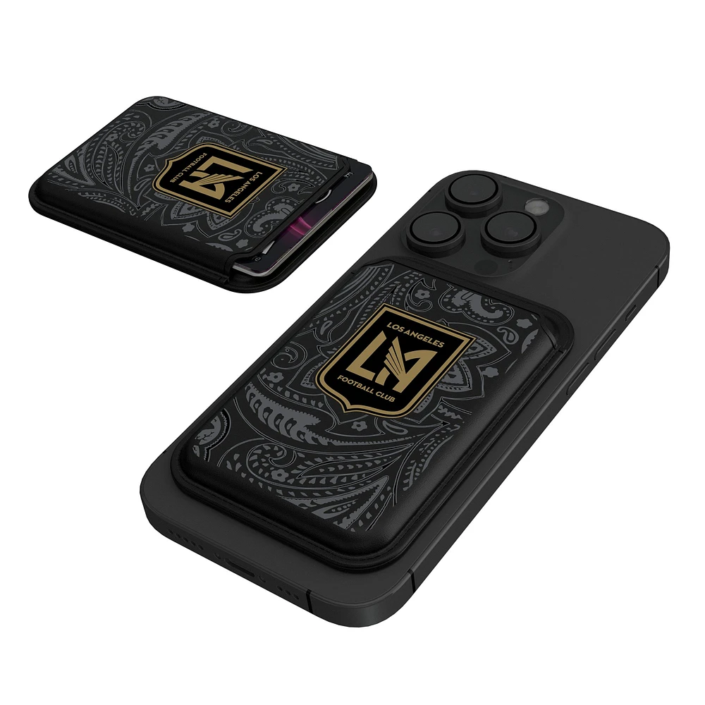 Keyscaper Black Los Angeles Angels Magnetic Credit Card Wallet