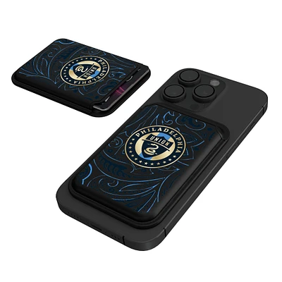 Keyscaper Black Philadelphia Union Magnetic Credit Card Wallet