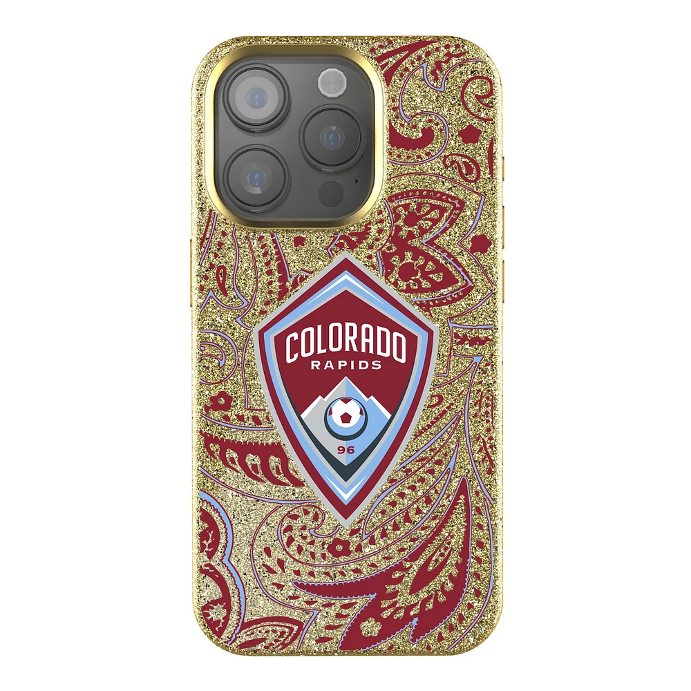 Keyscaper Gold Colorado Rapids iPhone Bling Case