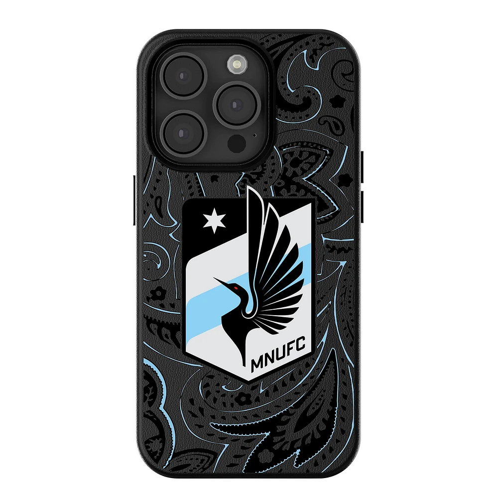Keyscaper Black Minnesota United FC iPhone Magnetic Bump Case