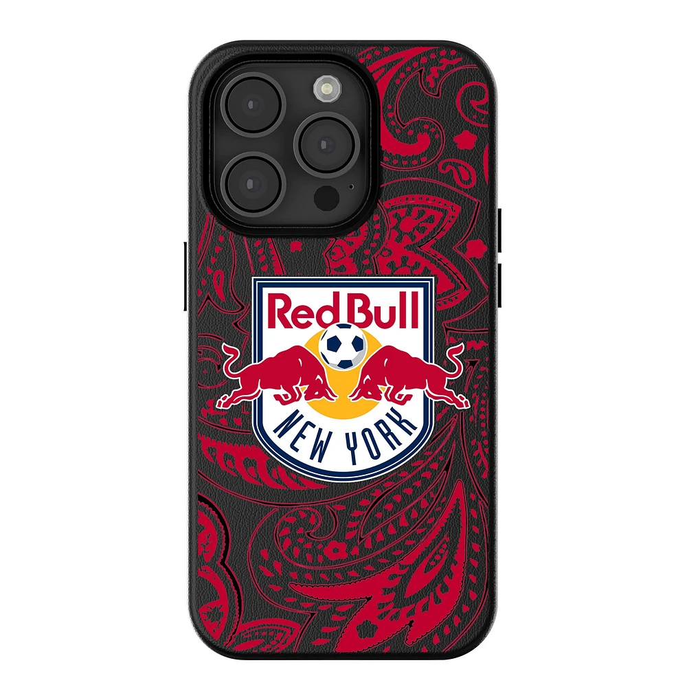 Keyscaper Black New York Red Bulls iPhone Magnetic Bump Case