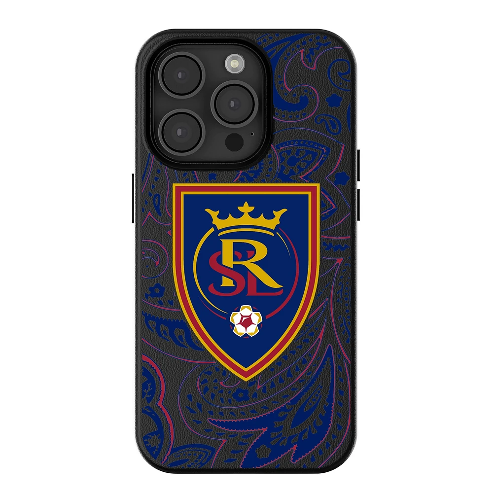 Keyscaper Black Real Salt Lake iPhone Magnetic Bump Case