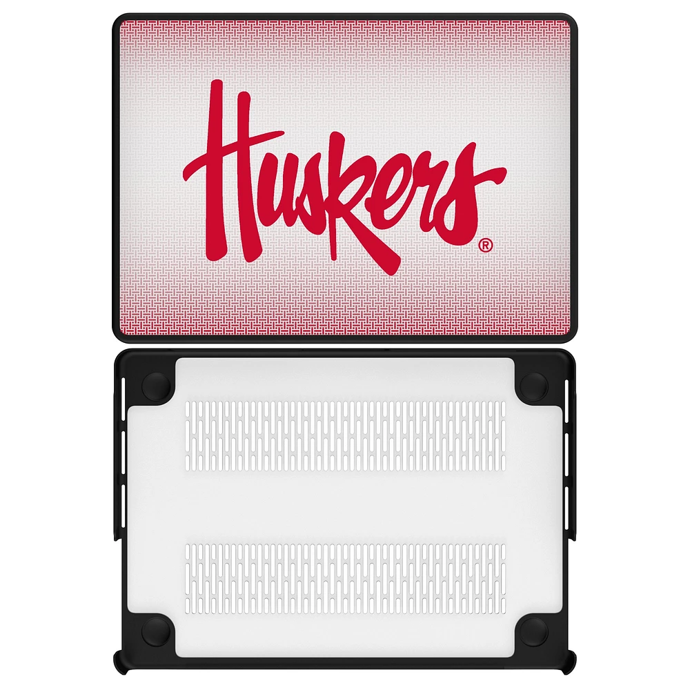 Keyscaper Nebraska Huskers Linen MacBook Case