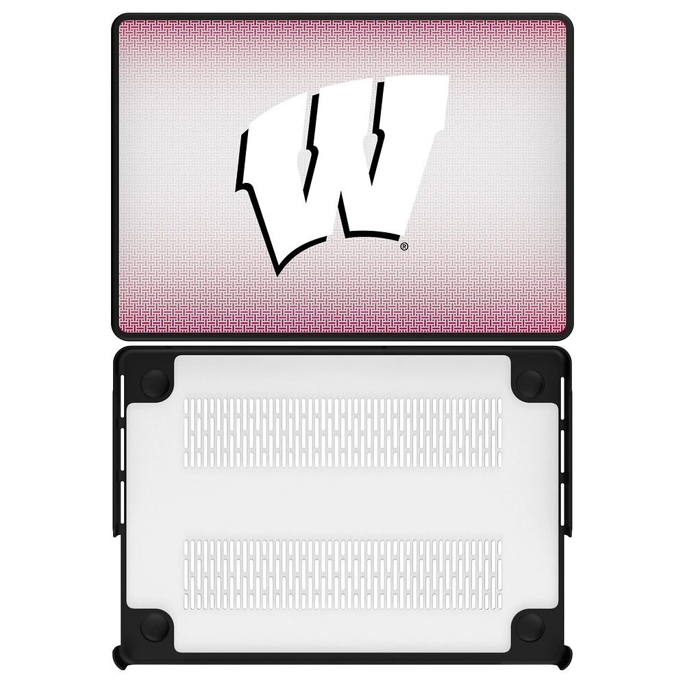 Keyscaper Wisconsin Badgers Linen MacBook Case