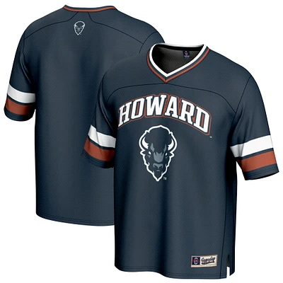 Unisex GameDay Greats Navy Howard Bison Spirit Football Jersey