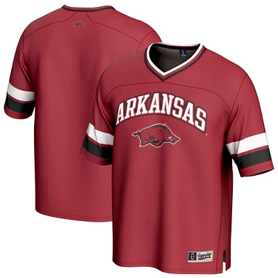 Unisex GameDay Greats Cardinal Arkansas Razorbacks Spirit Football Jersey