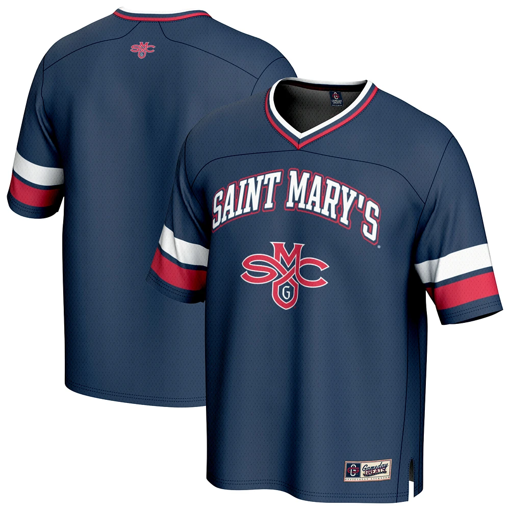 Unisex GameDay Greats Navy Saint Mary's Gaels Spirit Football Jersey