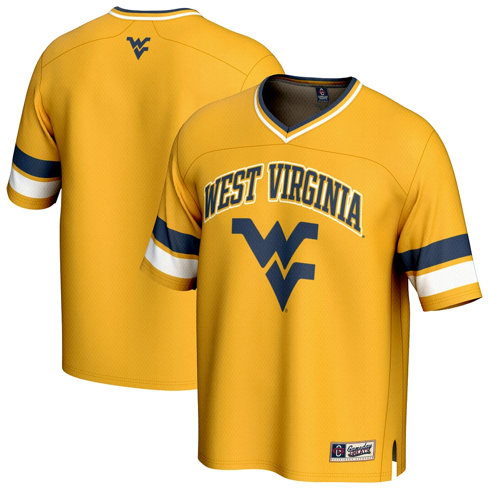 Unisex GameDay Greats Gold West Virginia Mountaineers Spirit Football Jersey