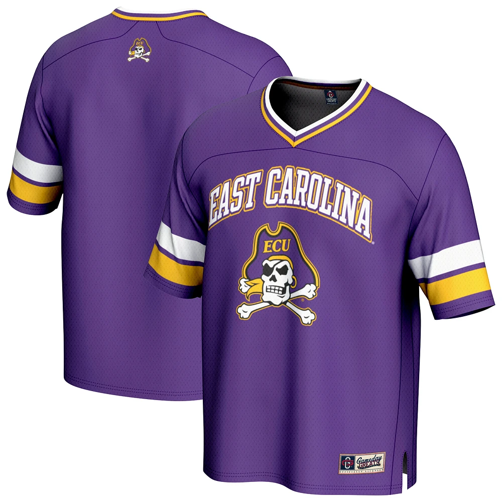 Youth GameDay Greats Purple ECU Pirates Spirit Football Jersey