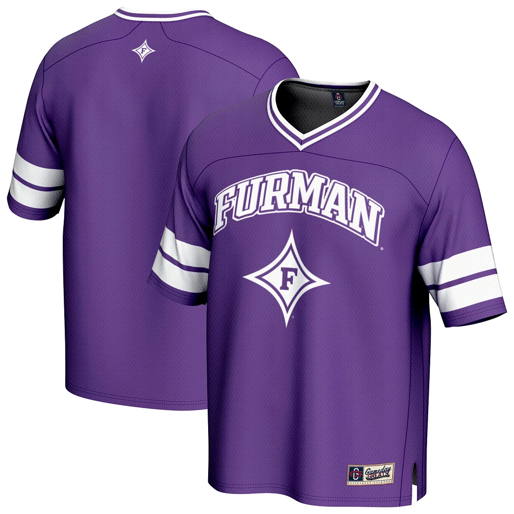 Youth GameDay Greats Purple Furman Paladins Spirit Football Jersey