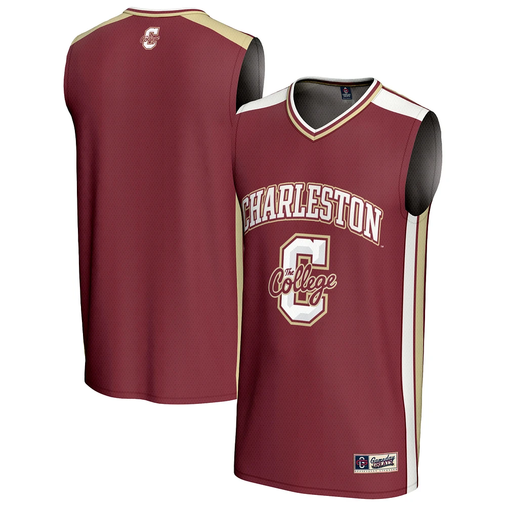 Unisex GameDay Greats Maroon Charleston Cougars Spirit Basketball Jersey
