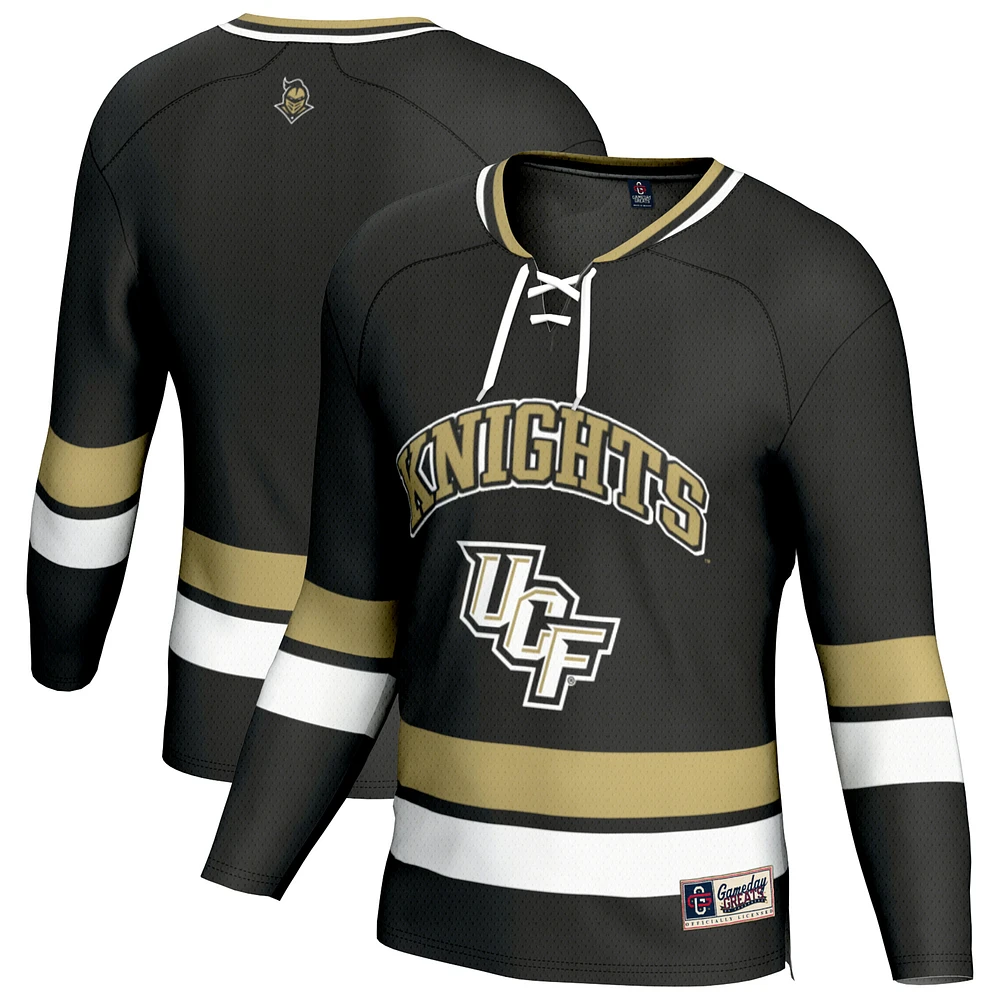 Unisex GameDay Greats Black UCF Knights Spirit Hockey Jersey