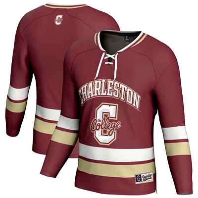 Youth GameDay Greats Maroon Charleston Cougars Spirit Hockey Jersey