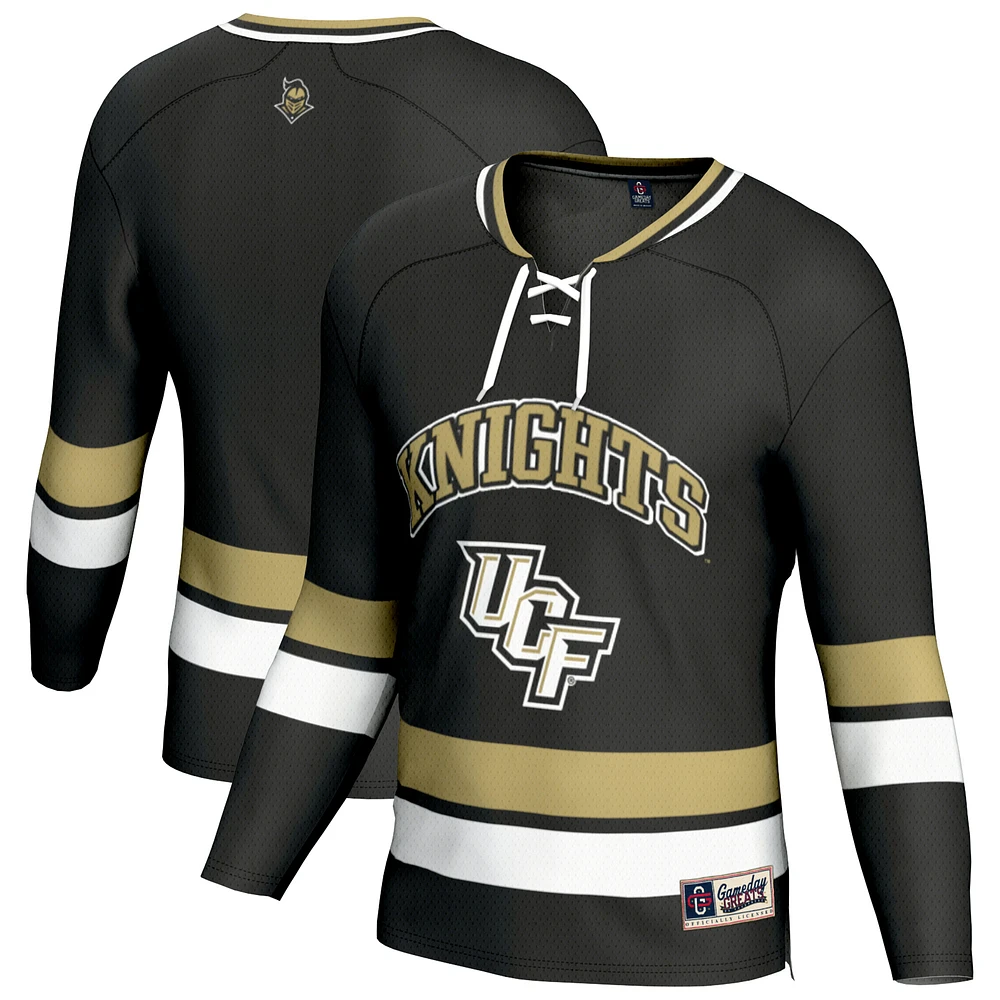 Youth GameDay Greats Black UCF Knights Spirit Hockey Jersey