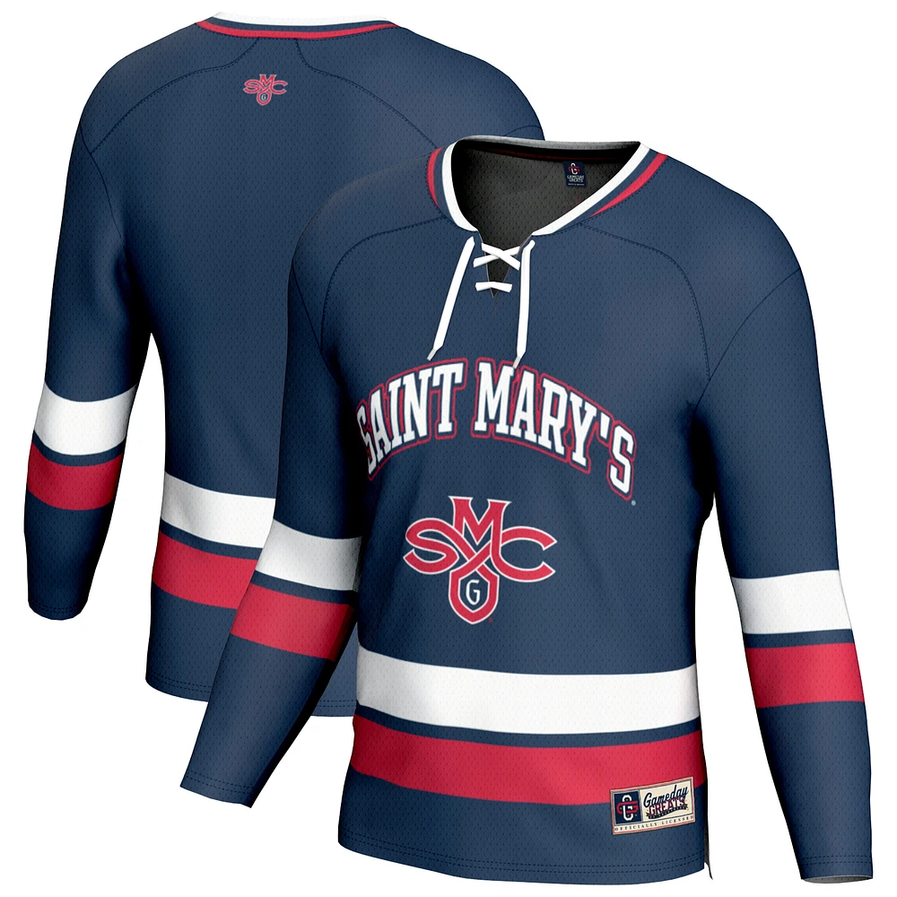 Youth GameDay Greats Navy Saint Mary's Gaels Spirit Hockey Jersey