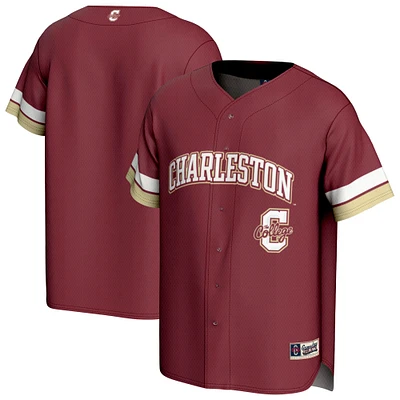 Unisex GameDay Greats Maroon Charleston Cougars Spirit Baseball Jersey