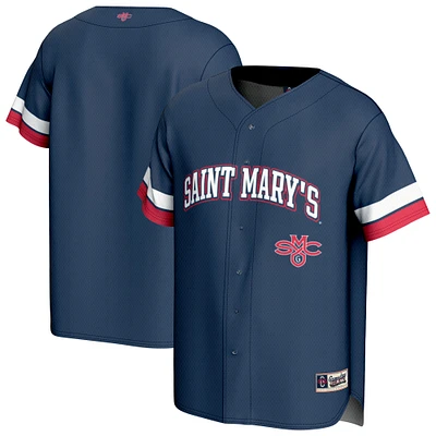 Unisex GameDay Greats Navy Saint Mary's Gaels Spirit Baseball Jersey