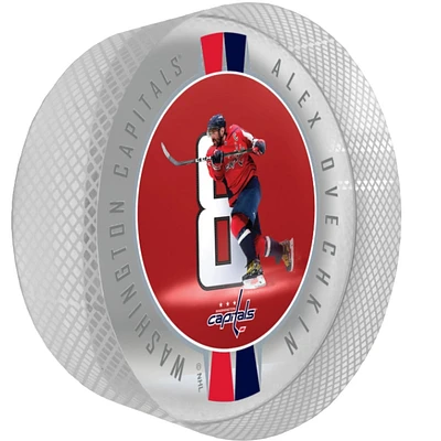 Alexander Ovechkin Washington Capitals Crystal Ribbon Puck
