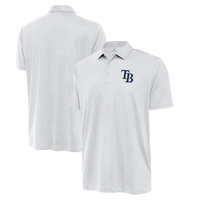 Men's Antigua White Tampa Bay Rays Eclipse Polo