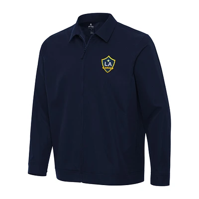 Men's Antigua Navy LA Galaxy Pivot Full-Zip Jacket