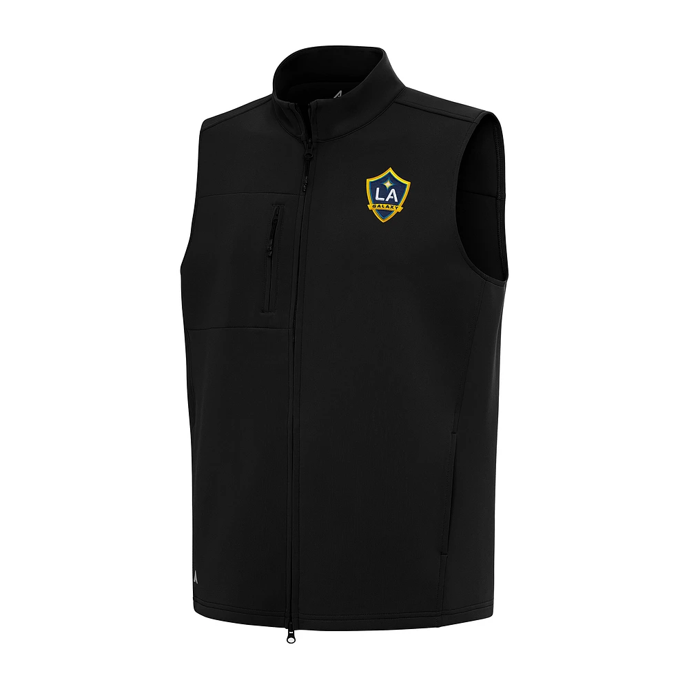 Men's Antigua LA Galaxy Demand Full-Zip Vest