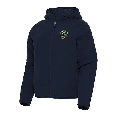 Women's Antigua Navy LA Galaxy Universe Full-Zip Hoodie Jacket