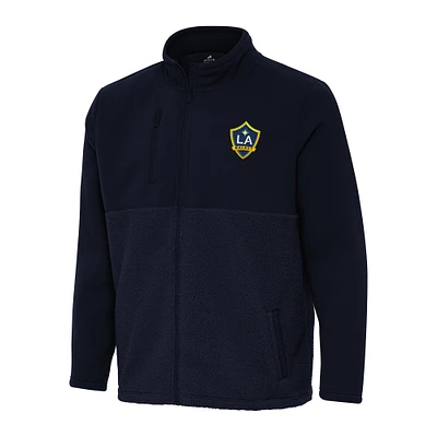 Men's Antigua Navy LA Galaxy Daily Fused Full-Zip Jacket