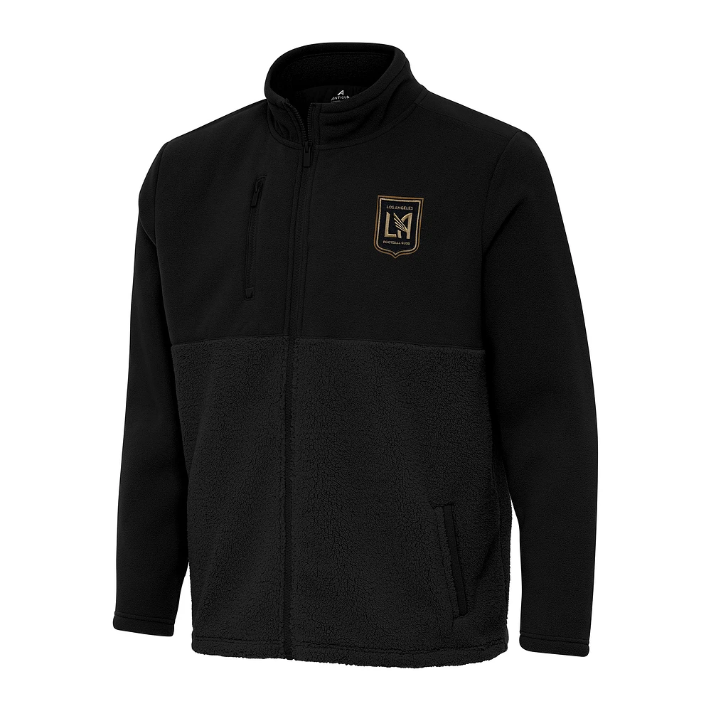 Men's Antigua LAFC Daily Fused Full-Zip Jacket