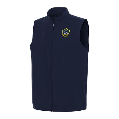 Men's Antigua Navy LA Galaxy Regard Full-Zip Vest