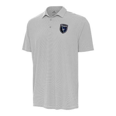 Men's Antigua San Jose Earthquakes Twine Performance Polo